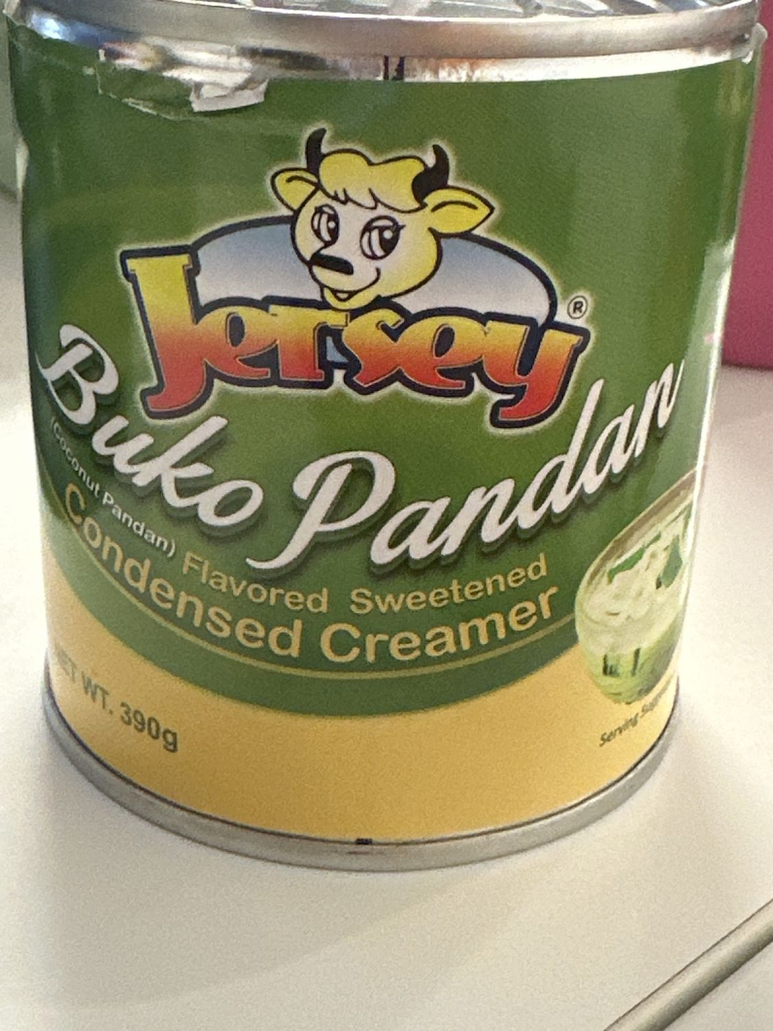 JERSEY BUKO PANDAN CONDENSED CREAMER 390G