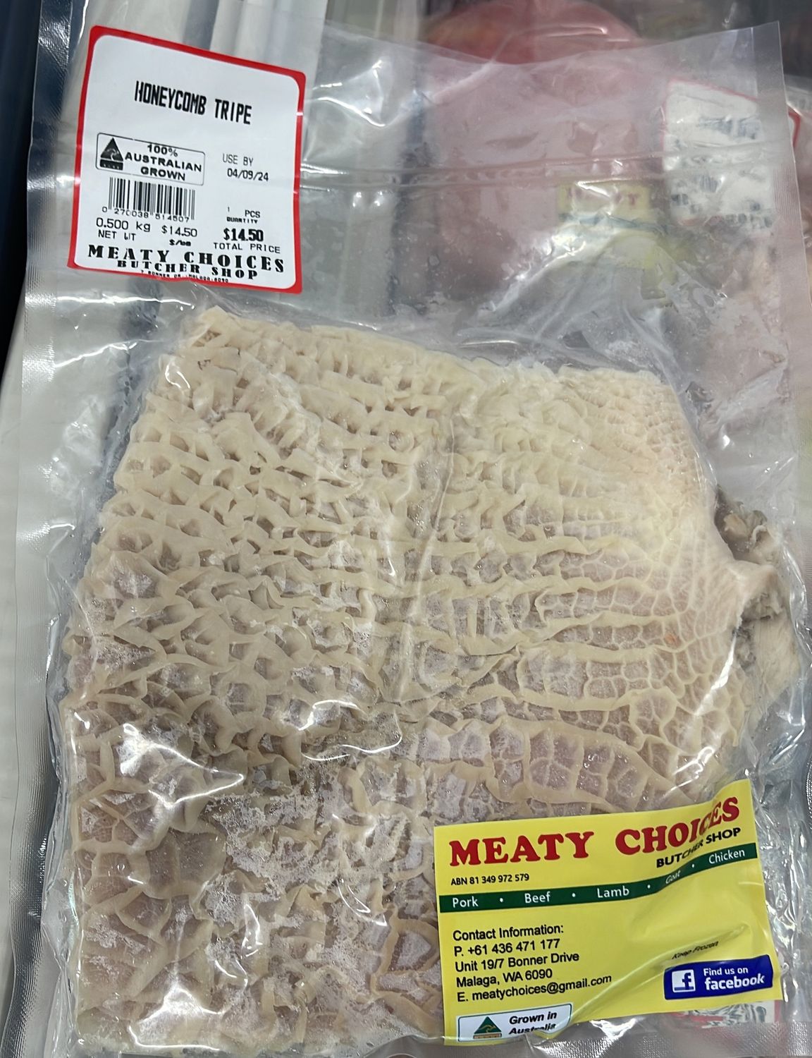 MC HONEYCOMB TRIPE 500G