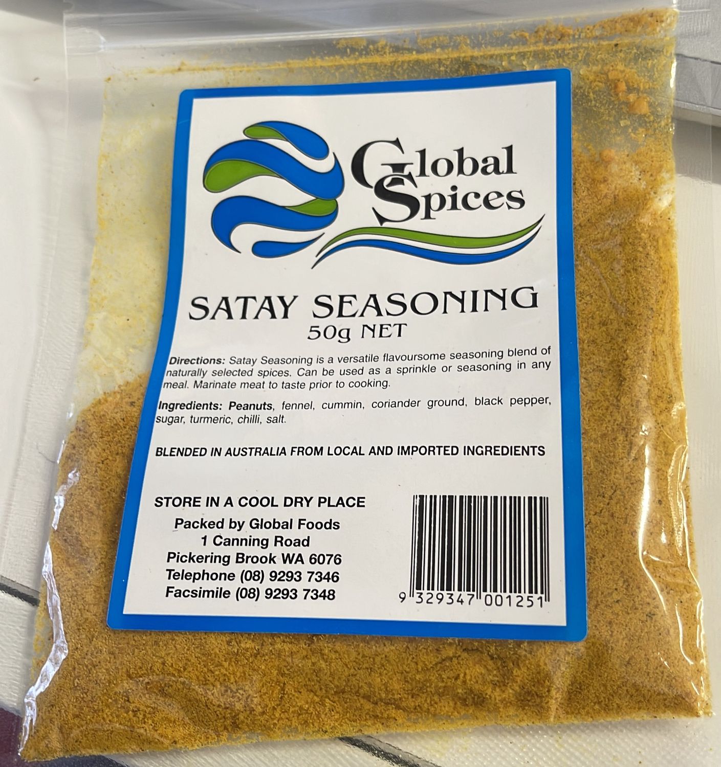 GS  SPICES SATAY SEASONING 50G