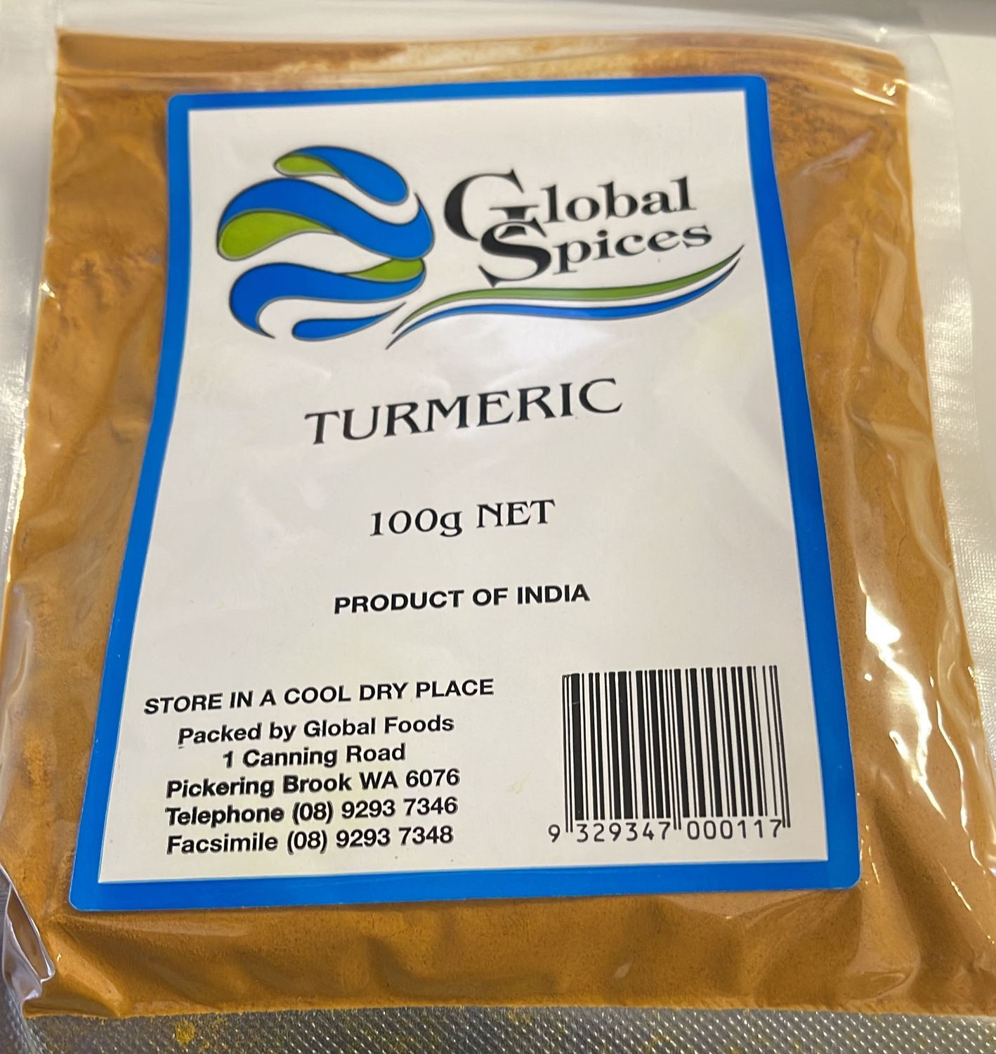 GS  TURMERIC POWDER 100G