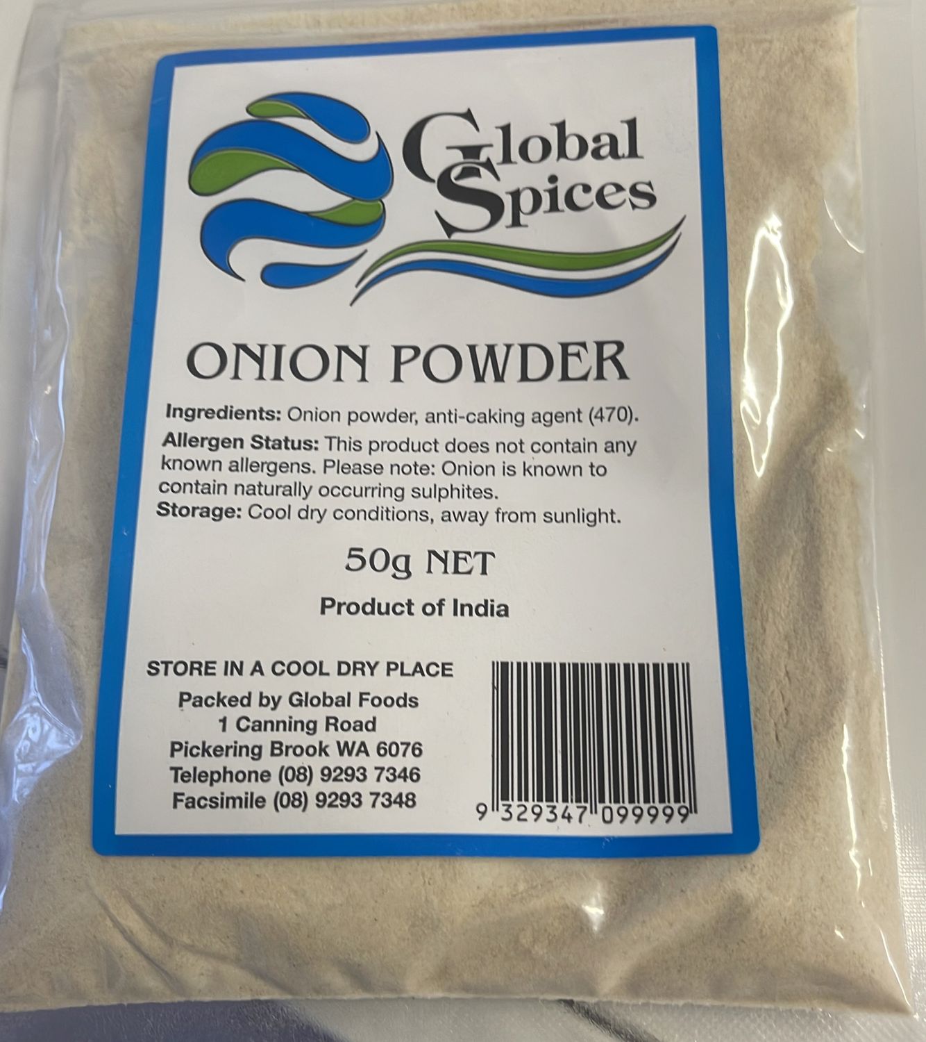 GS  ONION POWDER 50G