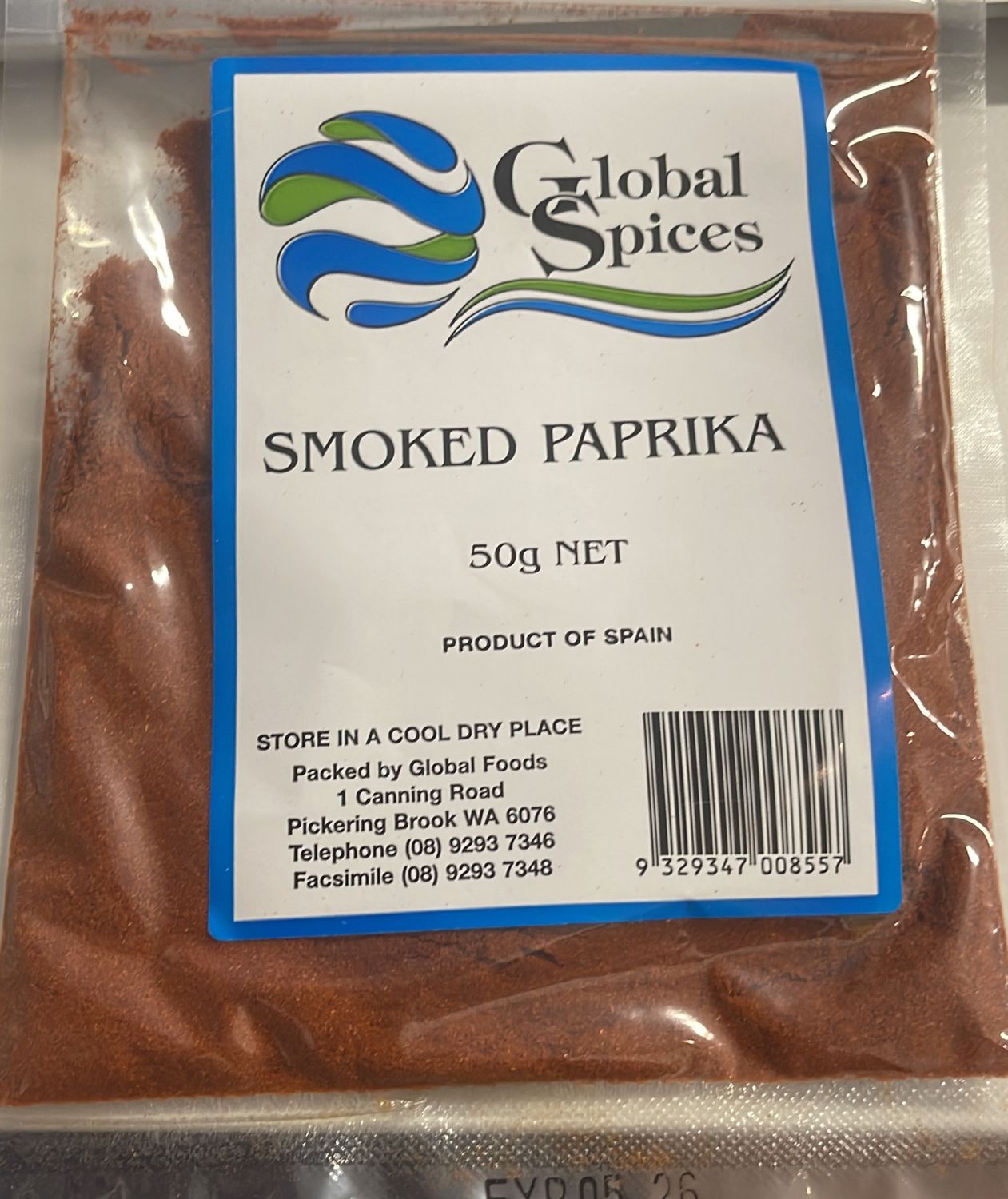 GS  SMOKED PAPRIKA 50G