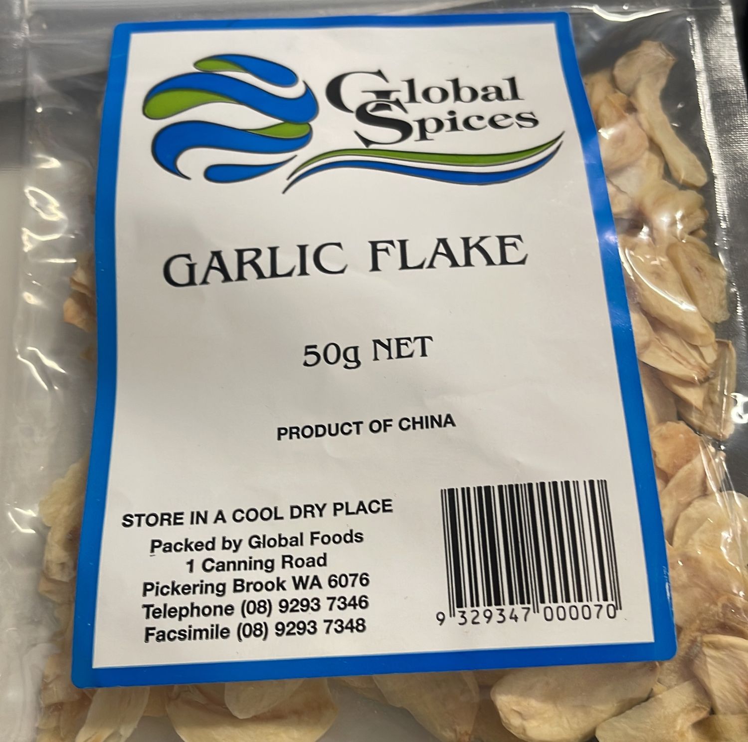 GS GARLIC FLAKE 50G