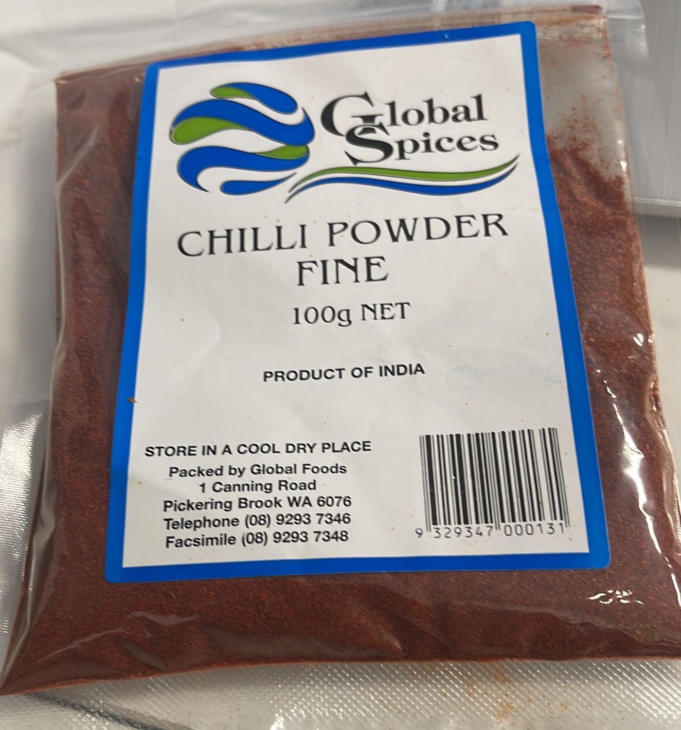 GS  CHILLI POWDER 40G