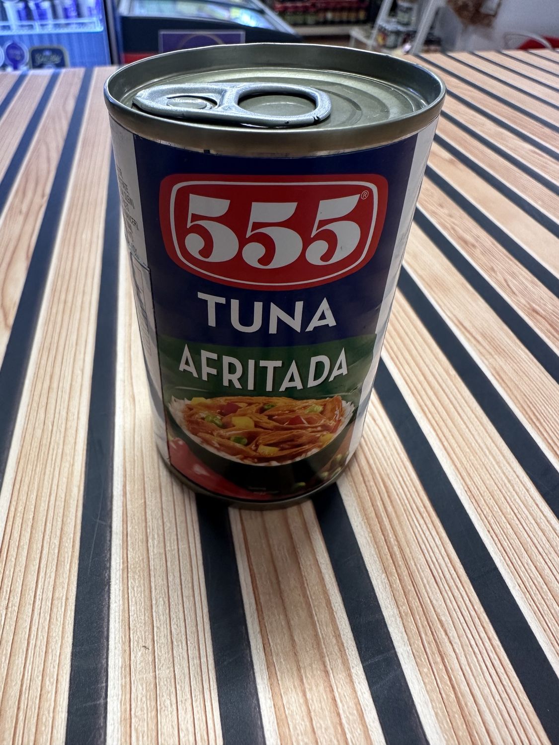 555 TUNA AFRITADA 155G