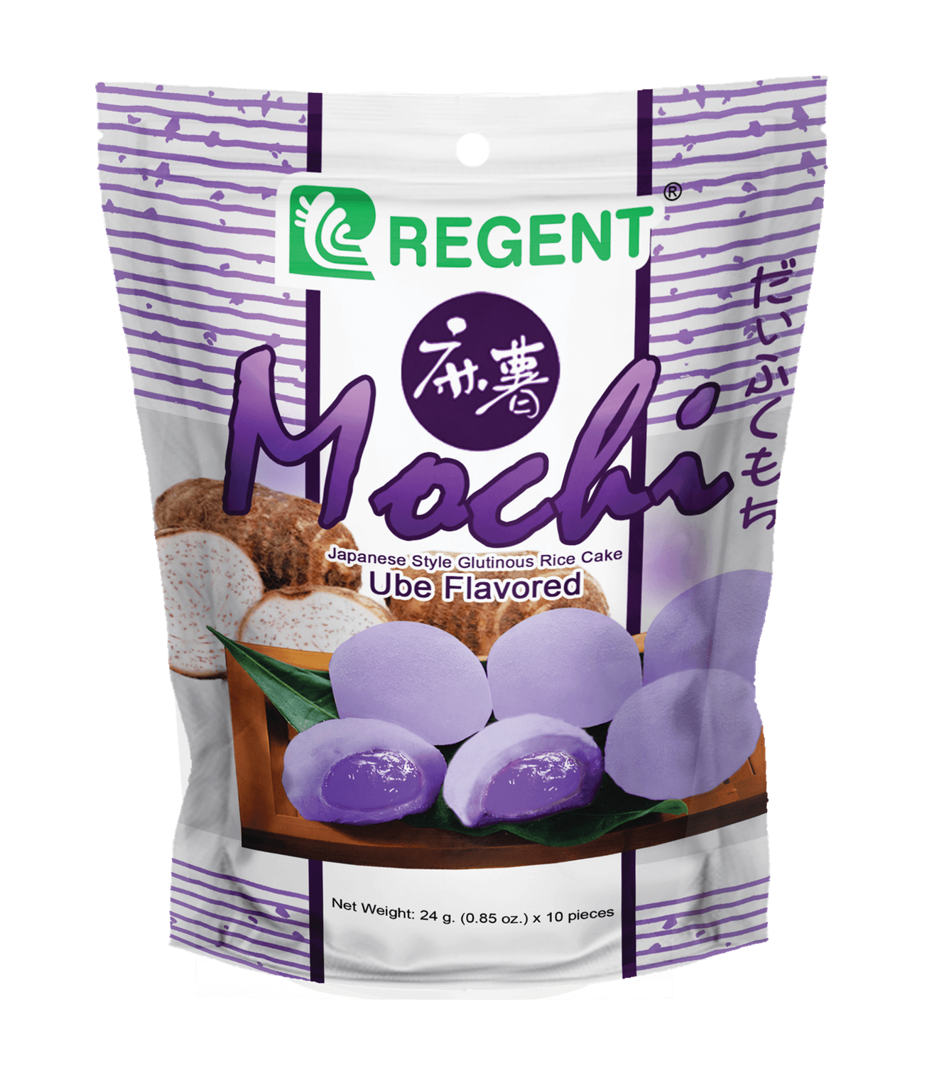 * REGENT MOCHI  UBE FLAVOURED A0 X 24G