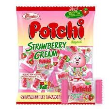 *POTCHI STRAWBERRY CREAM 50PCS