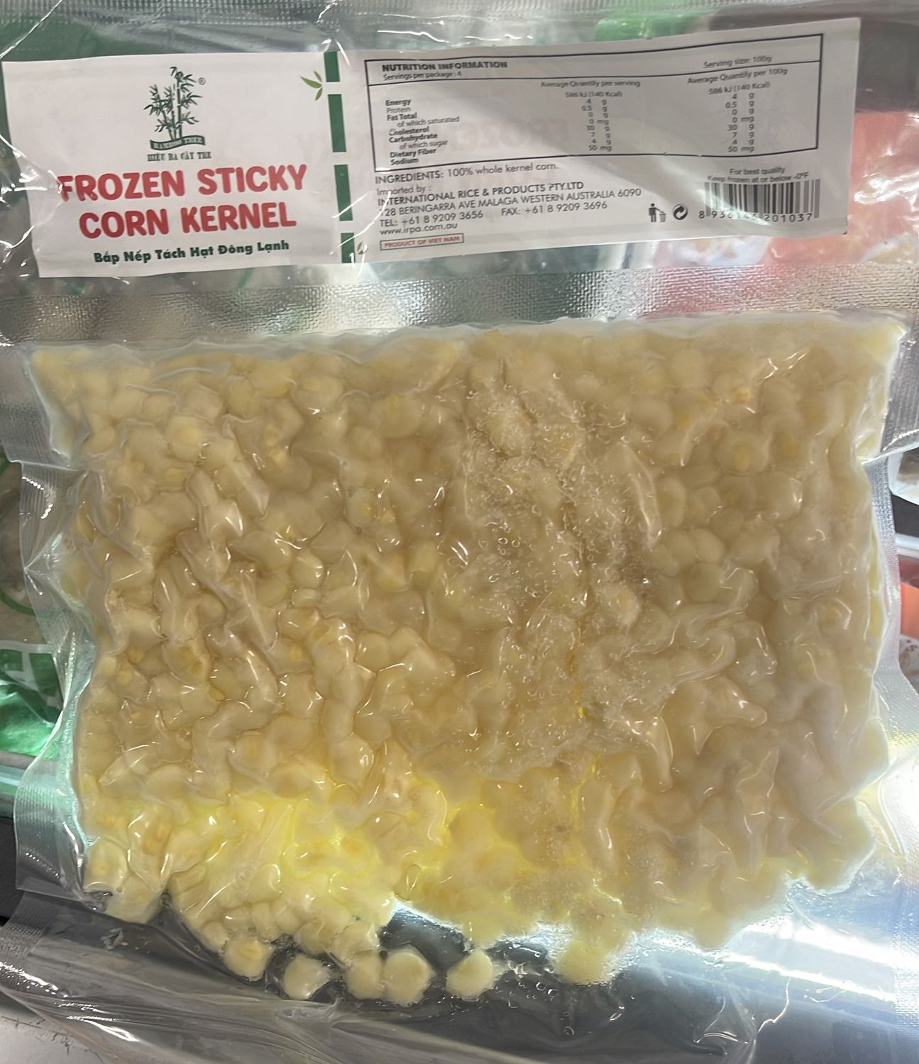 BAMBOO STICKY CORN KERNEL 400G