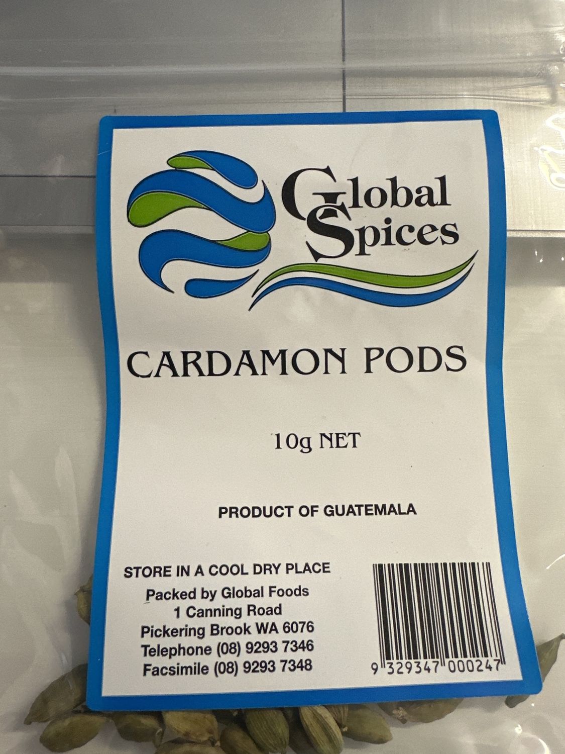 GS CARDAMON PODS 10G
