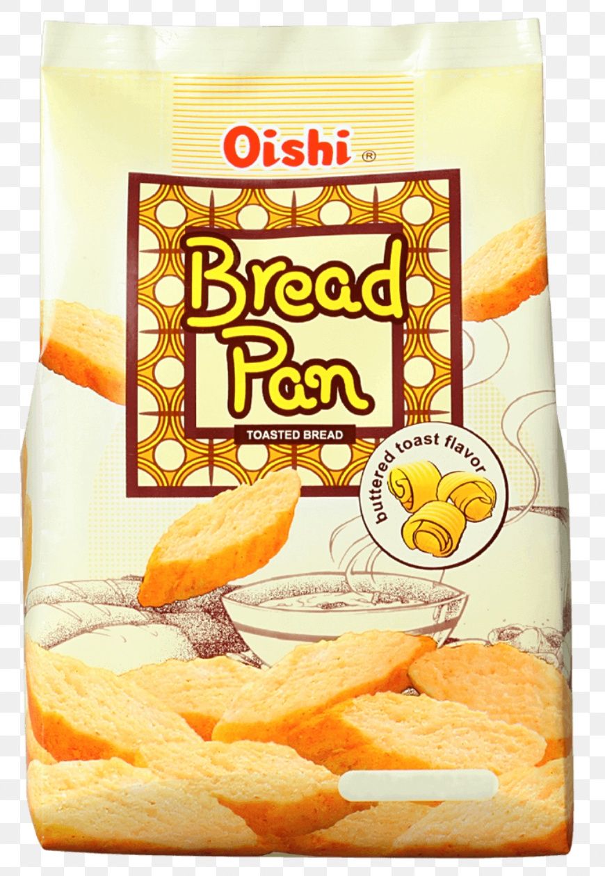 *OISHI BREAD PAN BUTTERED TOAST 40G