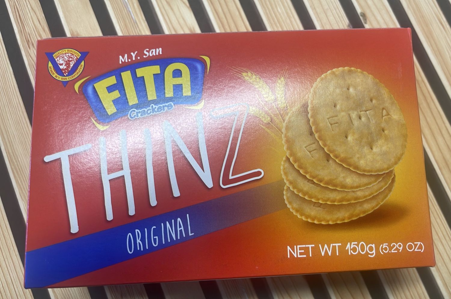 *M.Y. SAN FITA THINZ CRACKER 150G
