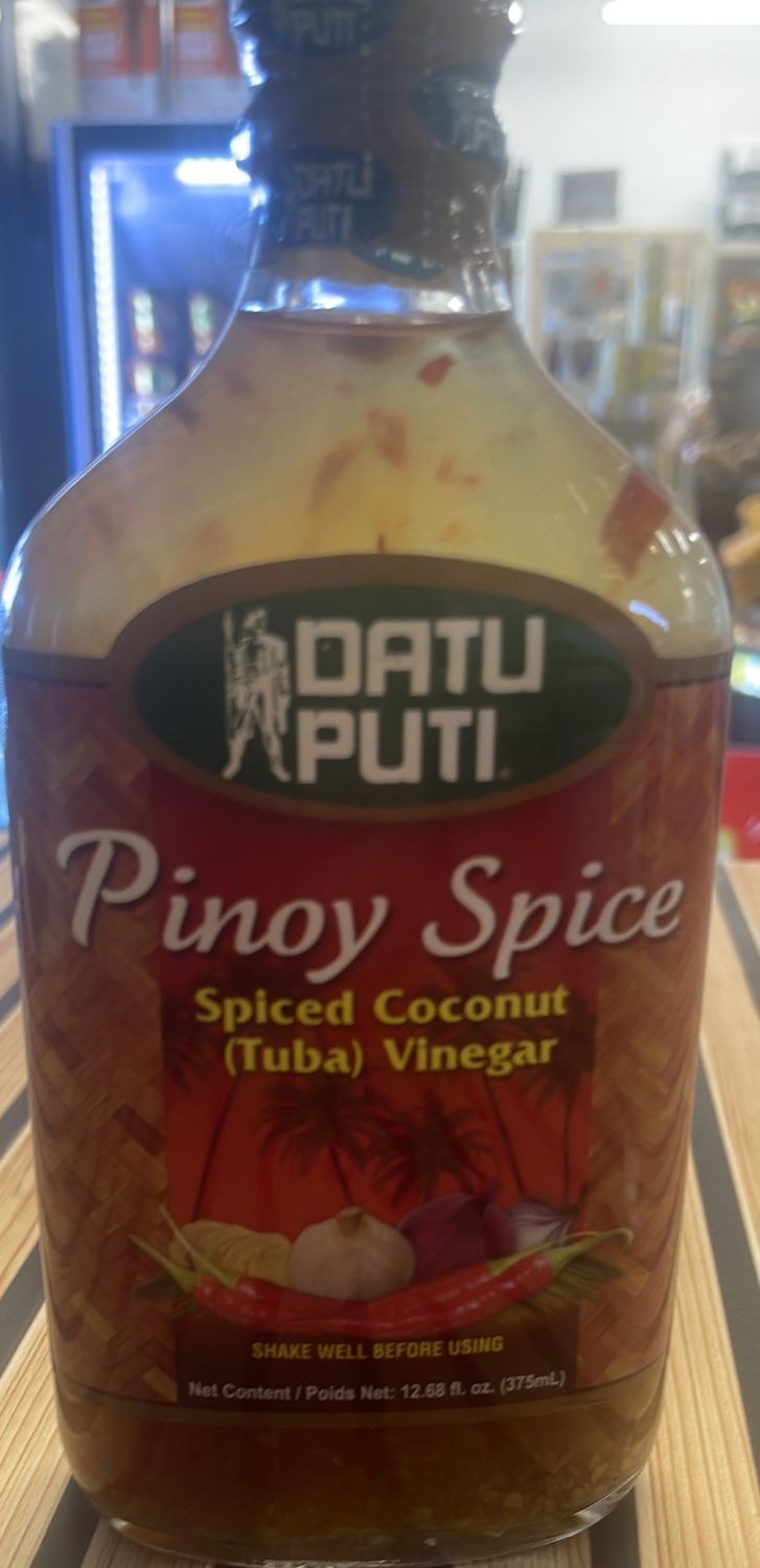 DATU PUTI PINOY SPICE (SPICED COCONUT VINEGAR 375ML