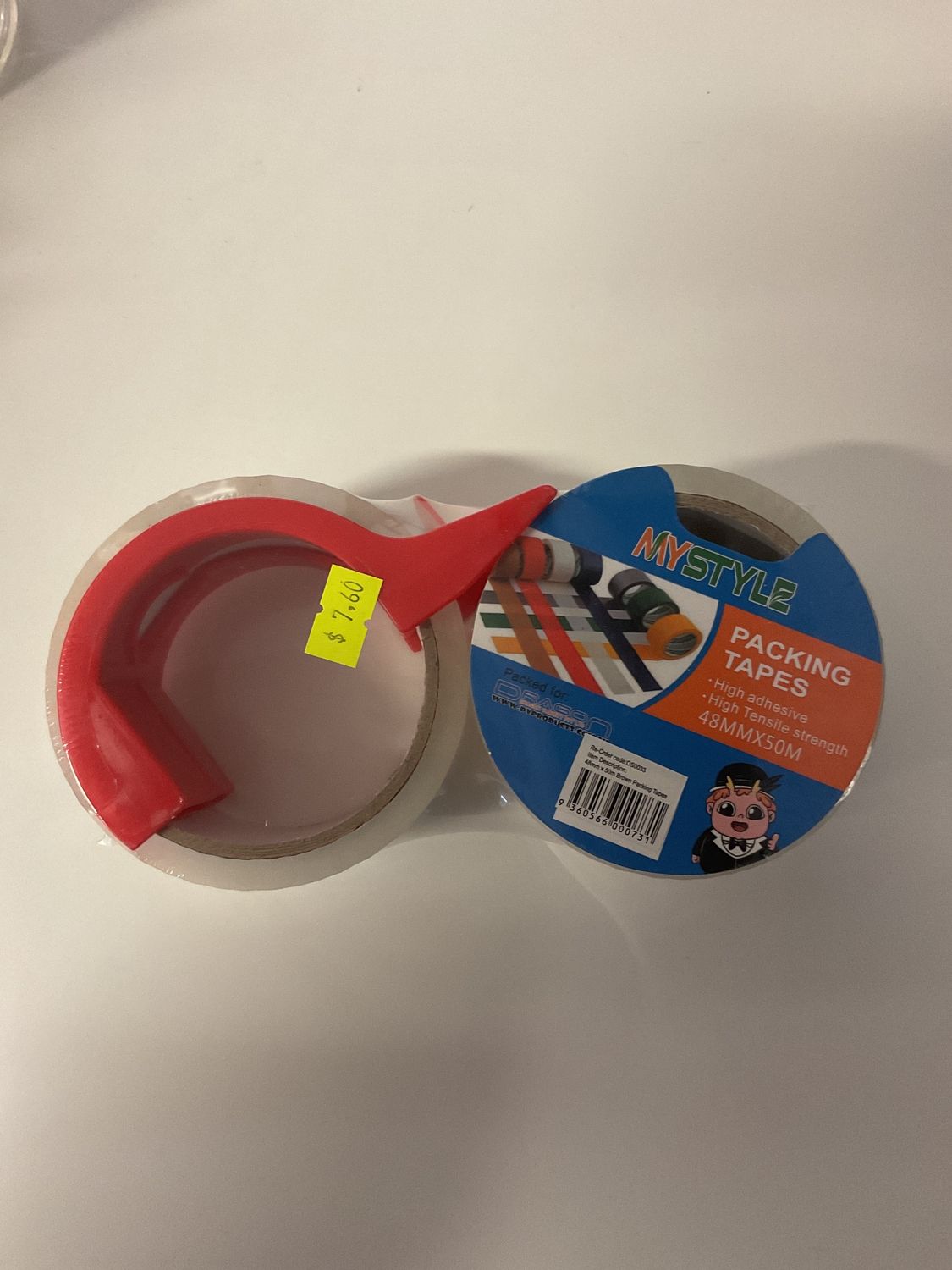 *PACKING TAPES WITH DESPENSER 2PK