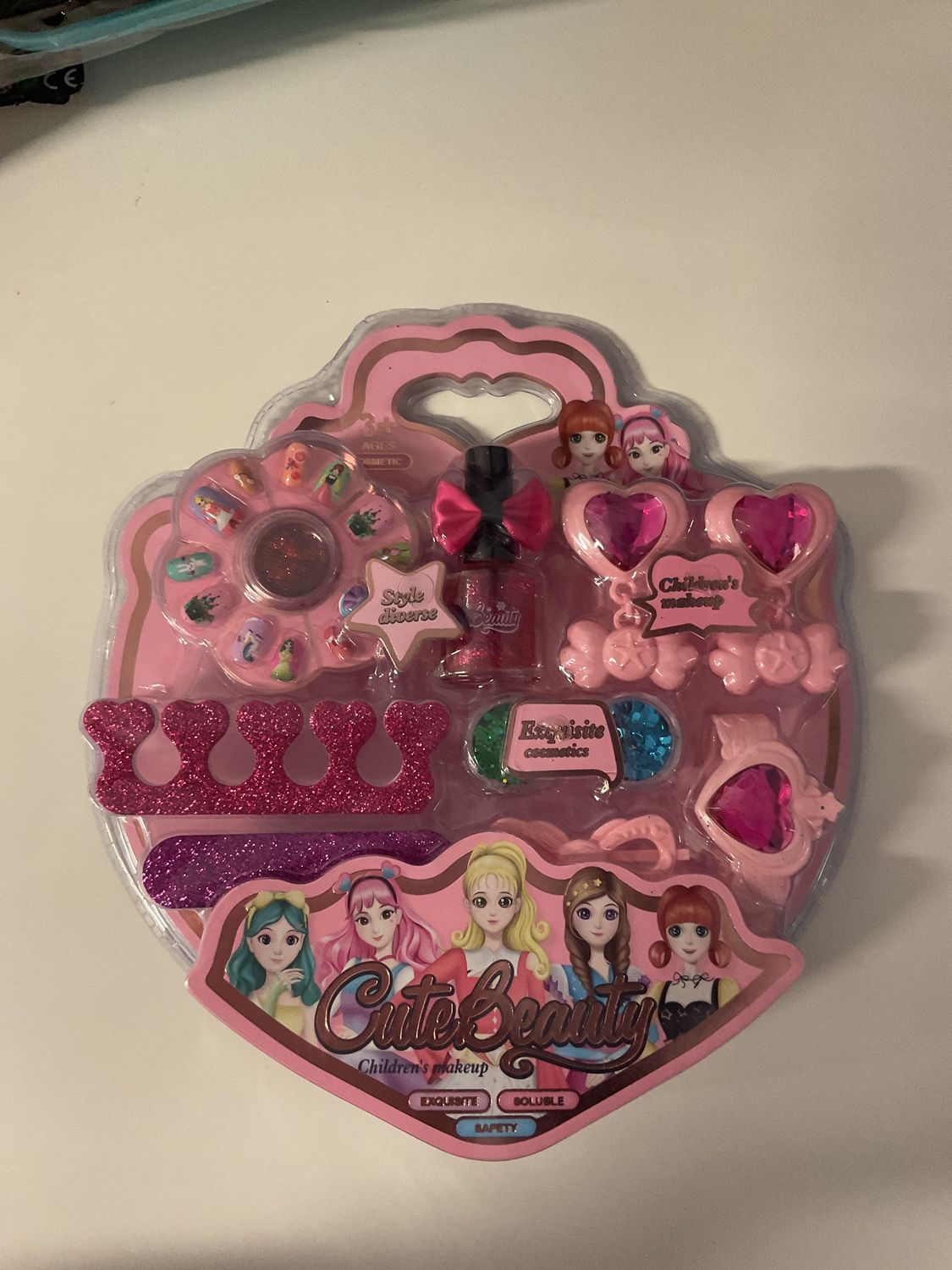 *PRINCESS NAIL ART W/ ACCESS.