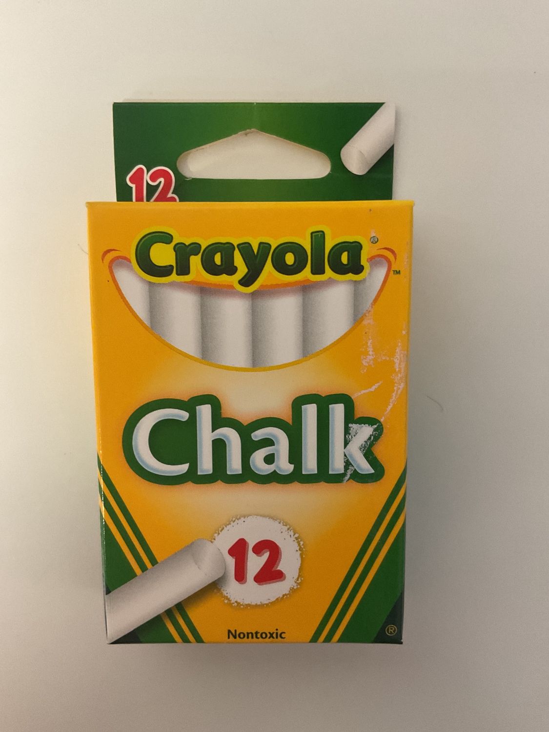 *CRAYOLA CHALK 12PCS