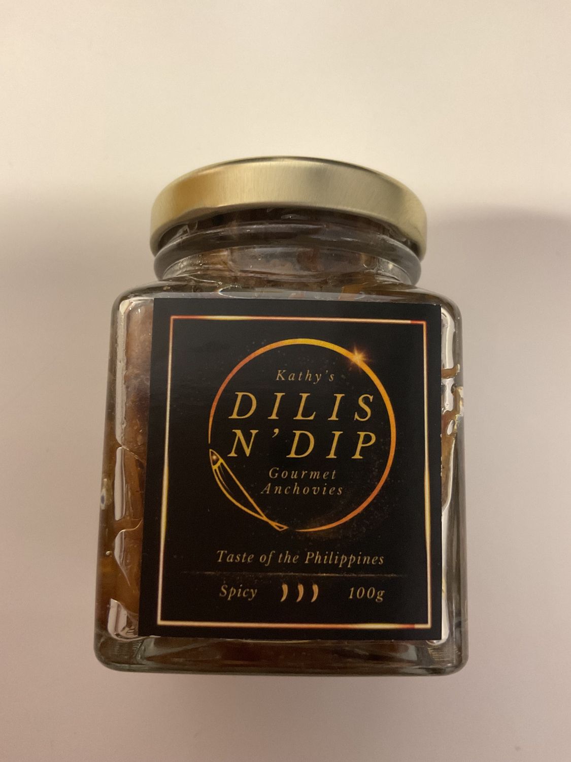 *KG GOURMET  DILIS N&#39; DIP SPICY 100G
