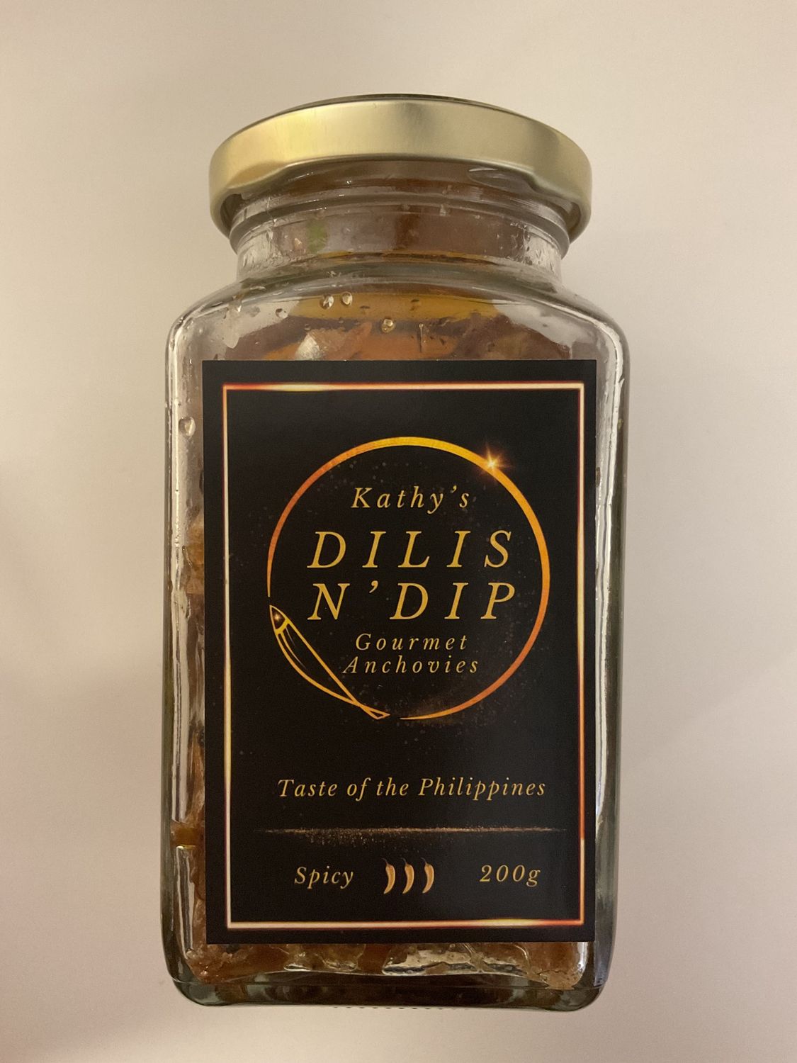 *KG GOURMET  DILIS N&#39; DIP SPICY 200G