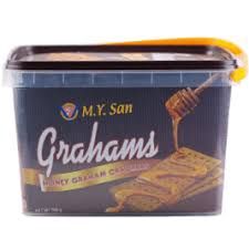 *MY SAN GRAHAM HONEY CRACKERS TUB 800G