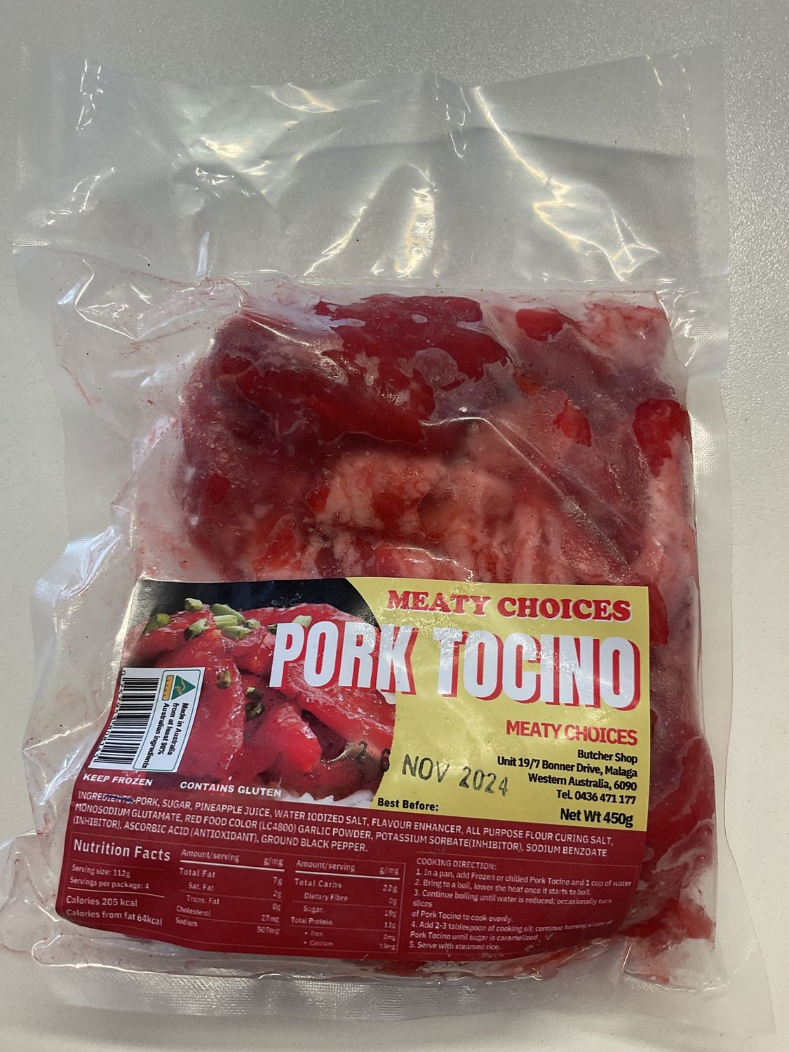 MC PORK TOCINO 450G