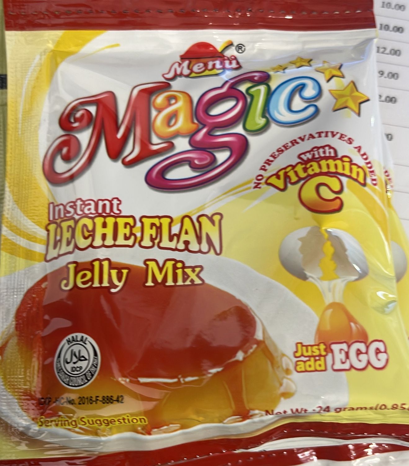 MENU MAGIC LECHE FLAN MIX 24G*3S