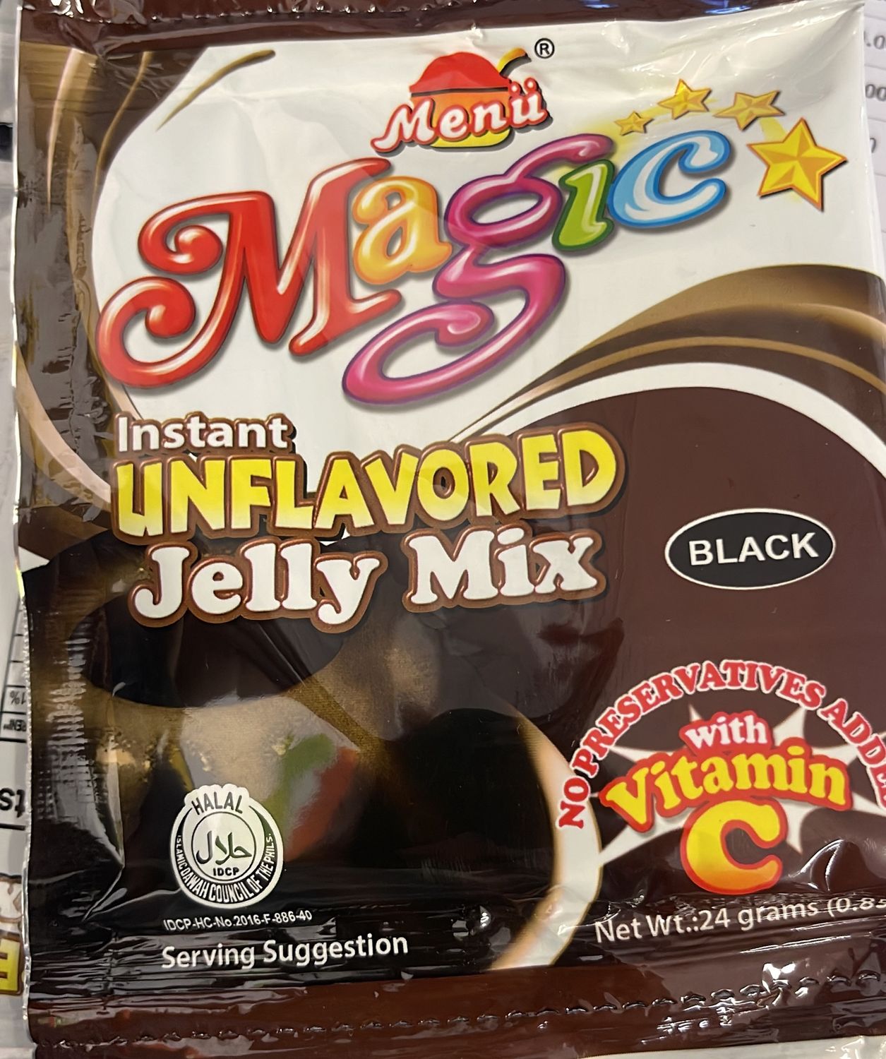 MENU MAGIC BLACK JELLY 24G*3S