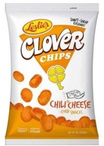 *LESLIE’S CLOVER CHIPS CHILLI CHEESE FLAVOUR  145G