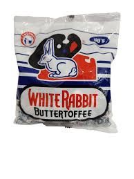 *WHITE RABBIT TOFFEE CANDY 230G