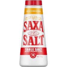 SAXA TABLE PLAIN SALT 750G