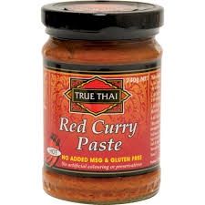 TRUE THAI RED CURRY PASTE 240G