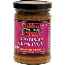 TRUE THAI MASSAMAN CURRY PSTE 240G