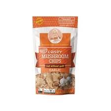 CRISPY MUSHROOM CHIPS GARLIC FLAVOUR 80G