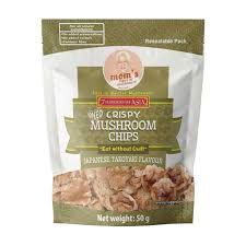 CRISPY MUSHROOM CHIPS TAKOYAKI FLAVOUR 50G