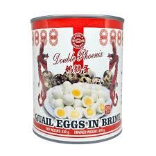 DBL PHOENIX QUAIL EGG IN BRINE 830G