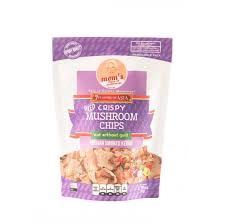 CRISPY MUSHROOM CHIPS ONION &amp; VINEGAR  FLAVOUR 80G