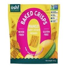 OSH BAKED CRISPS MANGO/SWEET POTATO/BANANA 40G