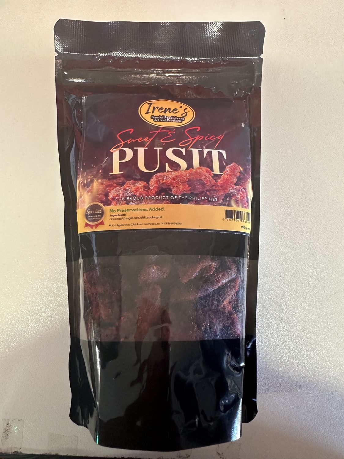 IRENES SWEET &amp; SPICY PUSIT 190G