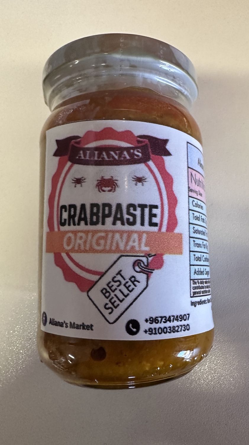 ALLANAS CRAB PASTE ORIG