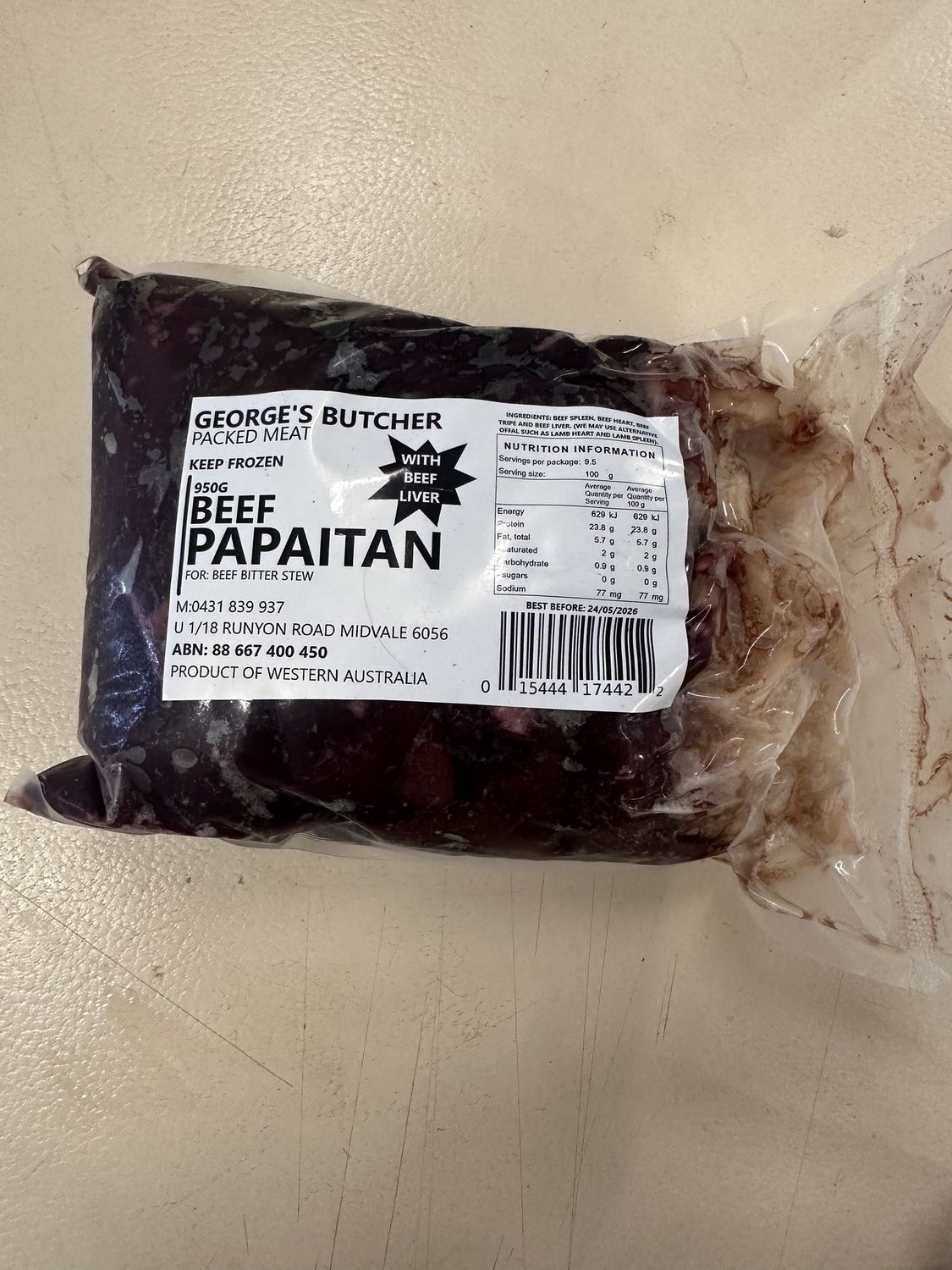 GEORGE PAPAITAN 950G