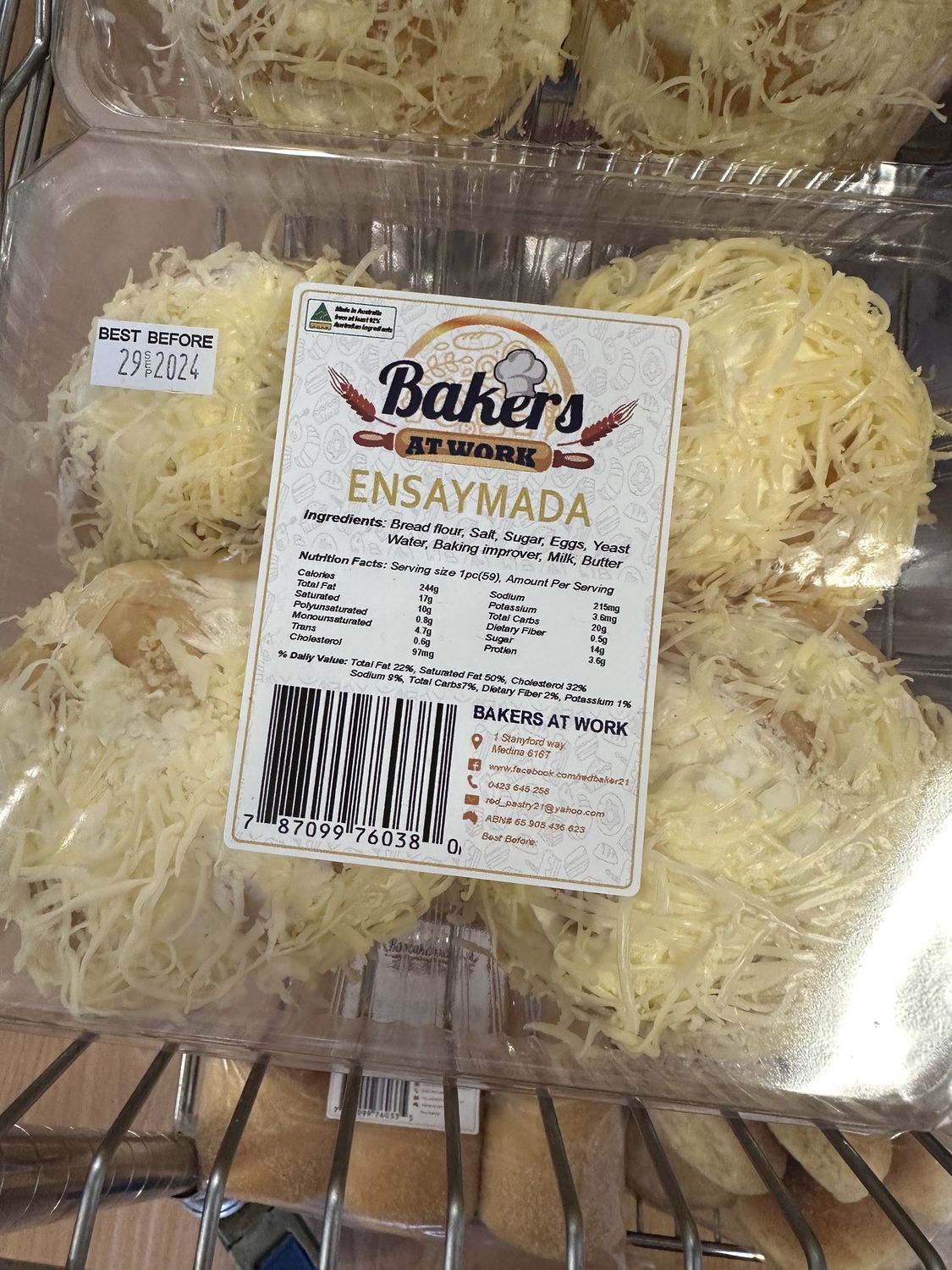 *BAKERS ENSAYMADA