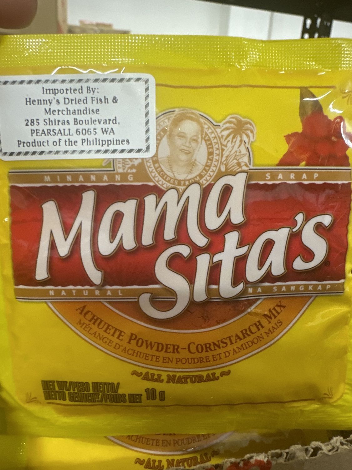 MS ANNATTO POWDER (ACHUETE) 10G