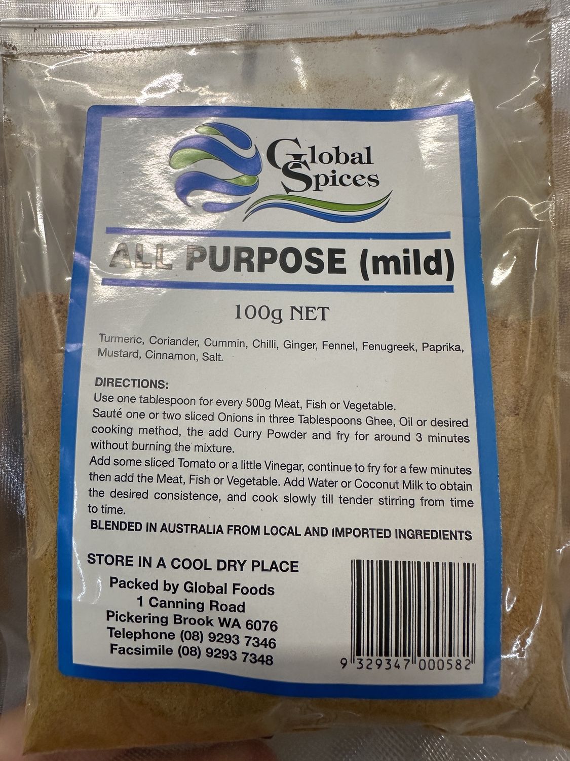 GS  ALL PURPOSE (MILD) 100G