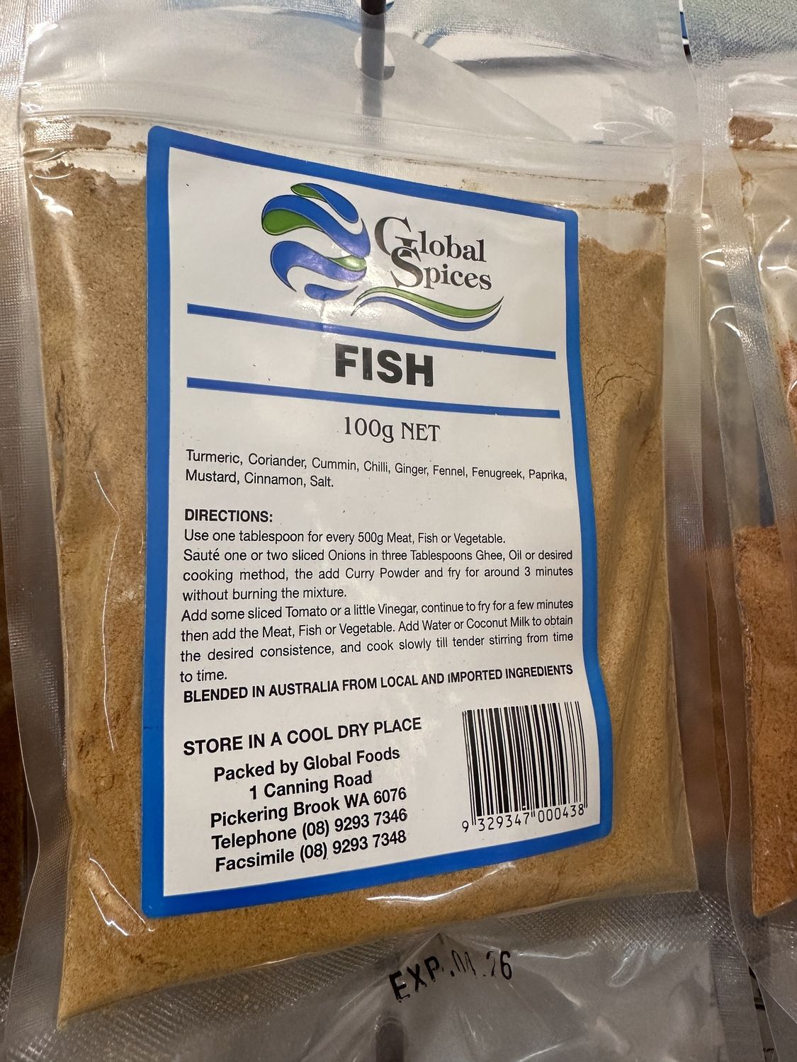 GS  FISH 100G