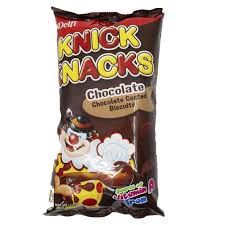 DELFI KNICK KNACKS CHOCO COATED BISCUIT 50G