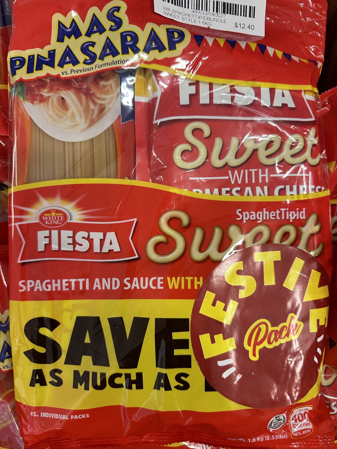 WK SPAGHETTIPIDBUNDLE SWEET  STYLE 1.6KG