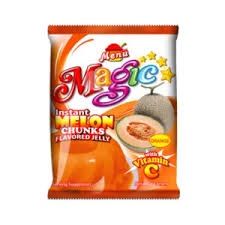 MENU MAGIC MELON CHUNKS JELLY  24G*3S