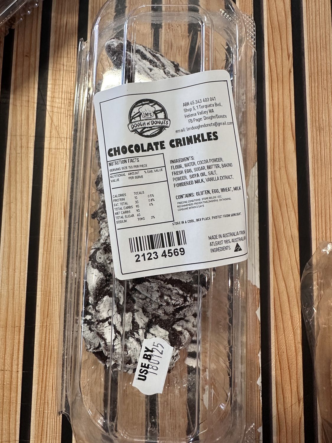 DOUGH N'  DONUTS CRINKLES