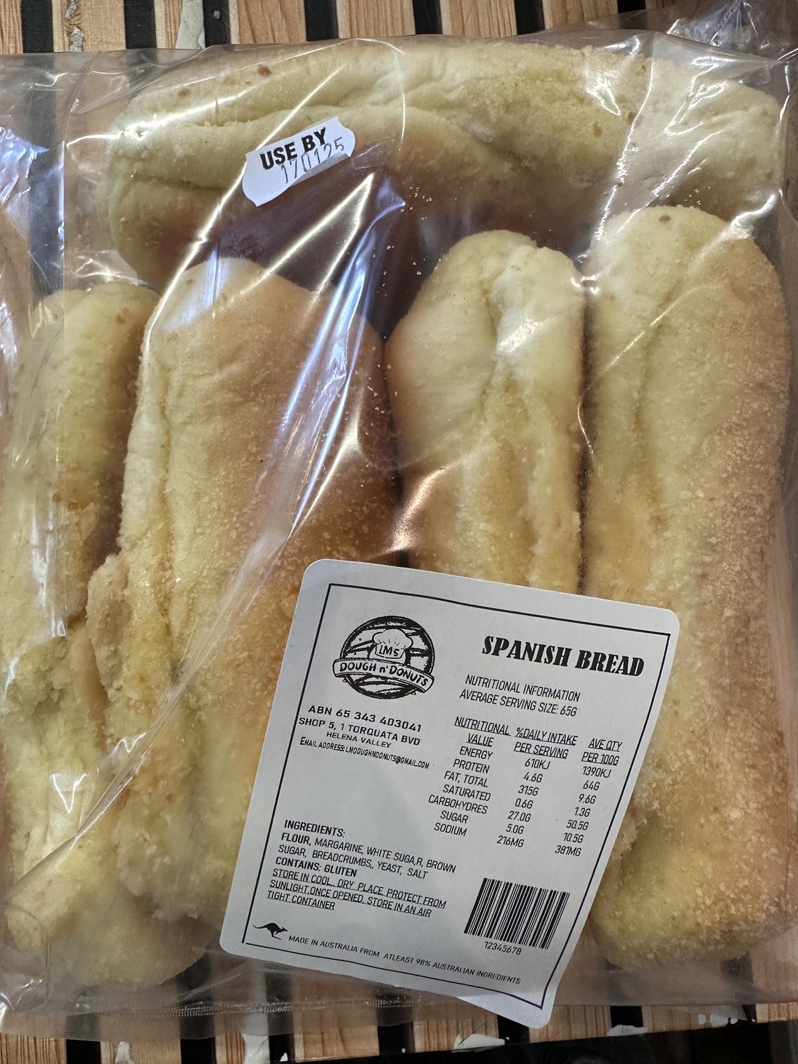 DOUGH N'  DONUTS SPANISH BREADS