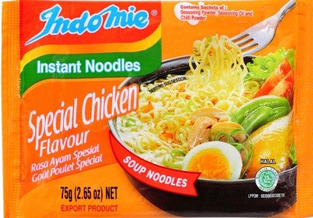 INDOMIE INSTNT NOODLE SPECIAL CHICKEN  FLAVOUR 5 X 75G
