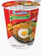 INDOMIE MI GORENG INSNT FRIED CUP NDLS 75G