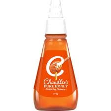 CHANDLER&#39;S PURE HONEY SQZ/TWST  375G